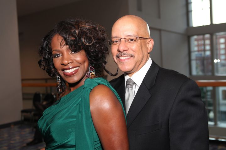 Ralph and Hughes attend a Congressional Black Caucus Foundation event on Sept. 18, 2010, in Washington.