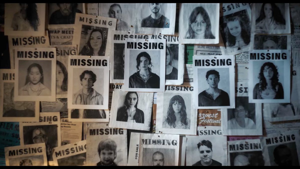 Until Dawn Missing Posters from the movie