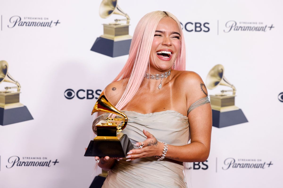 Last year, Karol G won her first Grammy