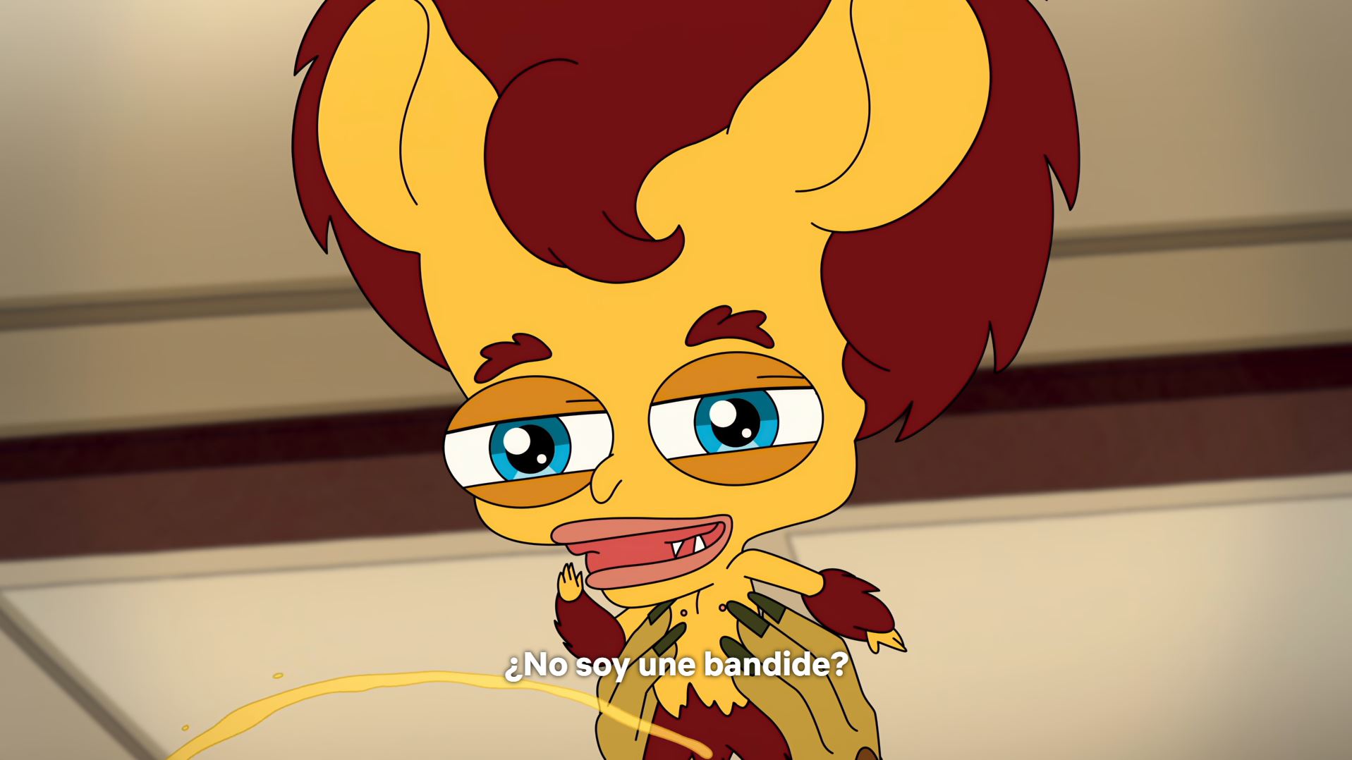 A Big Mouth screenshot shows Latin American subtitles