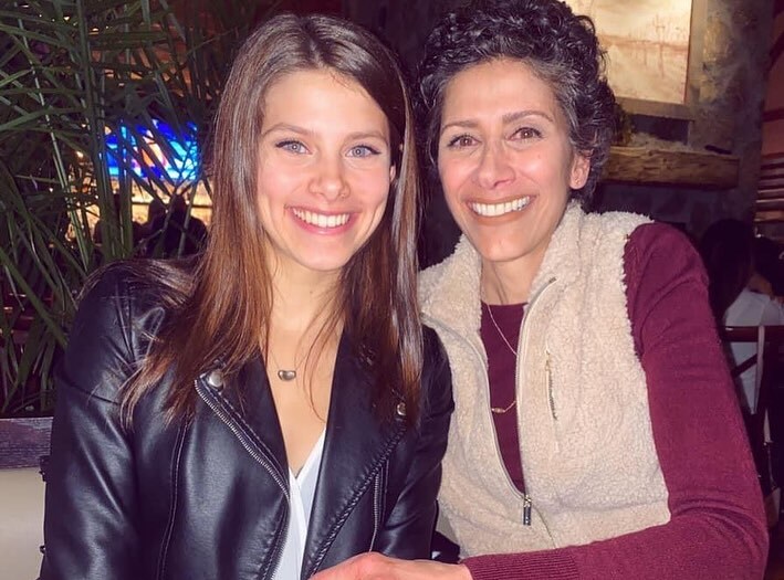 Photo of Deborah Finck and her daughter.