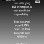 SNOT's First Comeback Concert To Be Livestreamed On Instagram