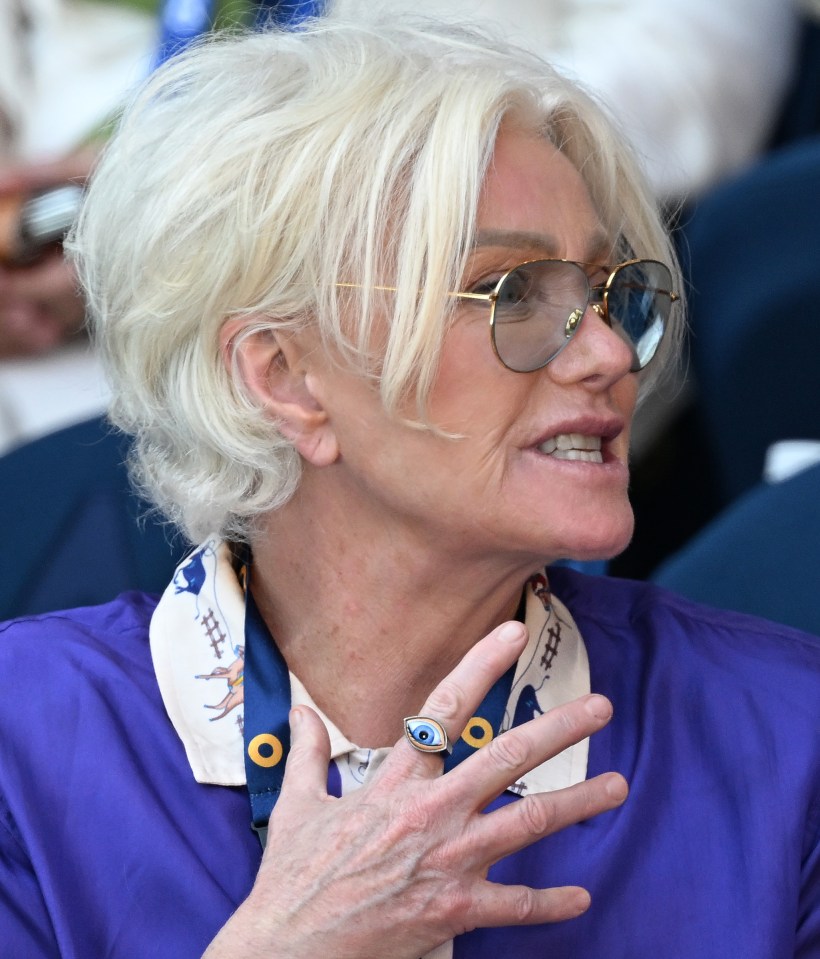 Deborra-Lee Furness at the Australian Open.