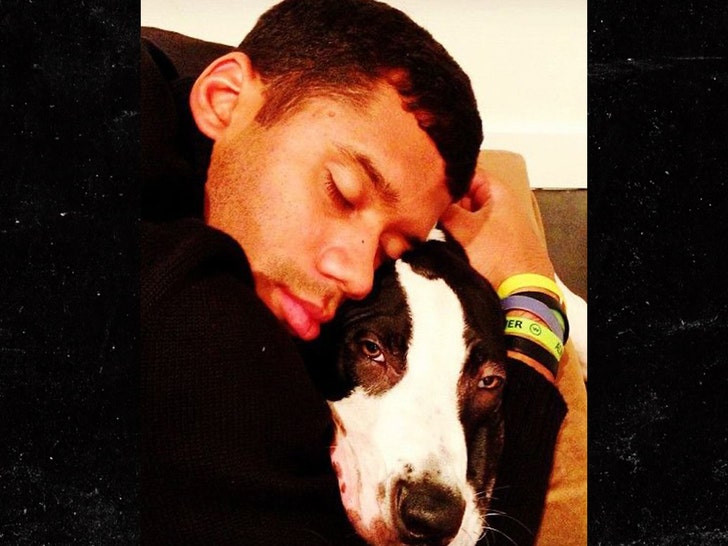 Russell Wilson's 12-Year-Old Dog Dies, 'Forever the Prince of Peace'