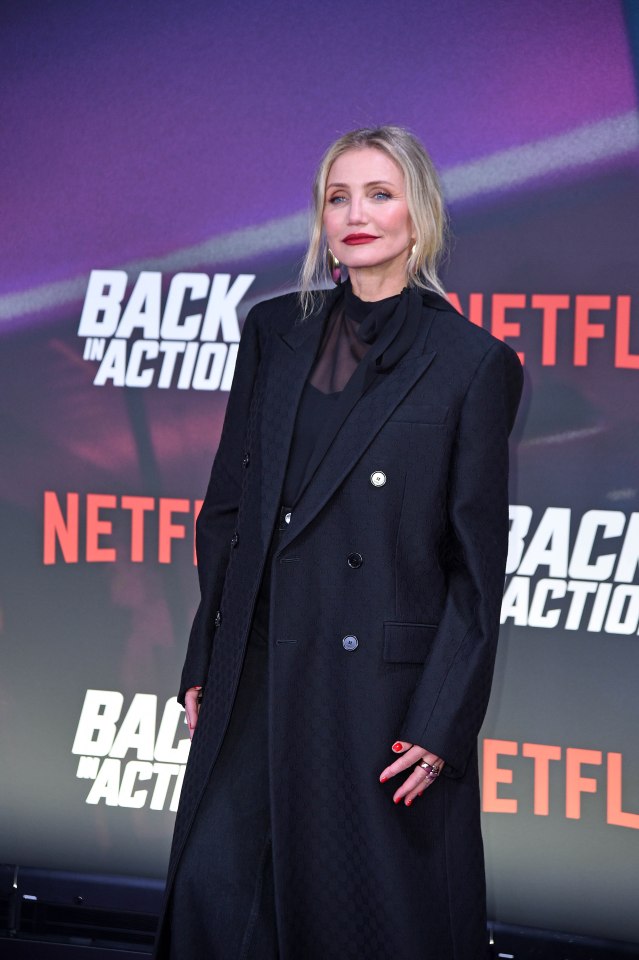 Cameron Diaz at the Back in Action premiere.