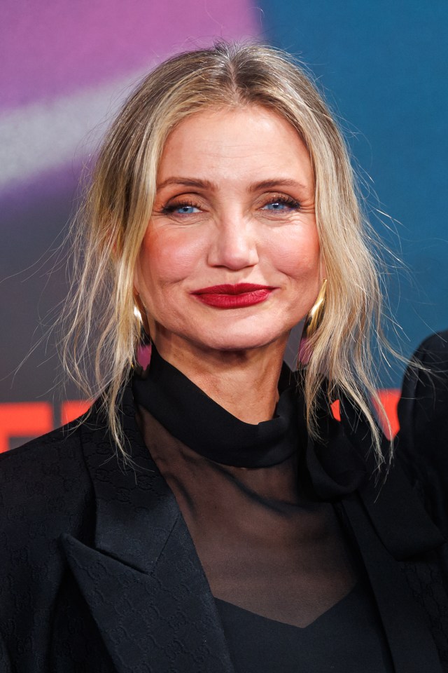 Cameron Diaz at the premiere of Back in Action.