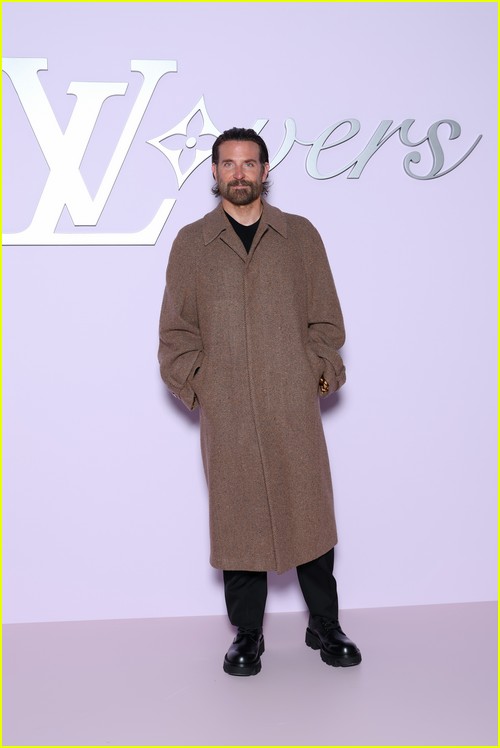 Bradley Cooper at the Louis Vuitton show