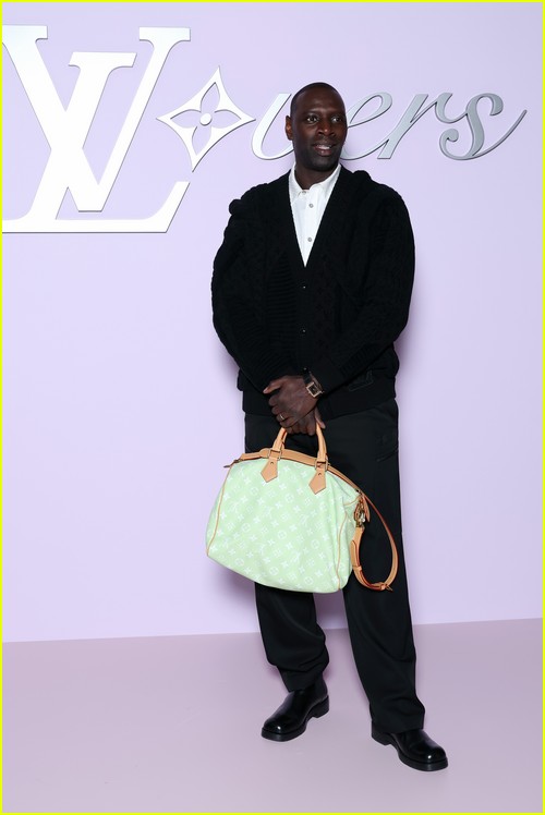 Omar Sy at the Louis Vuitton show