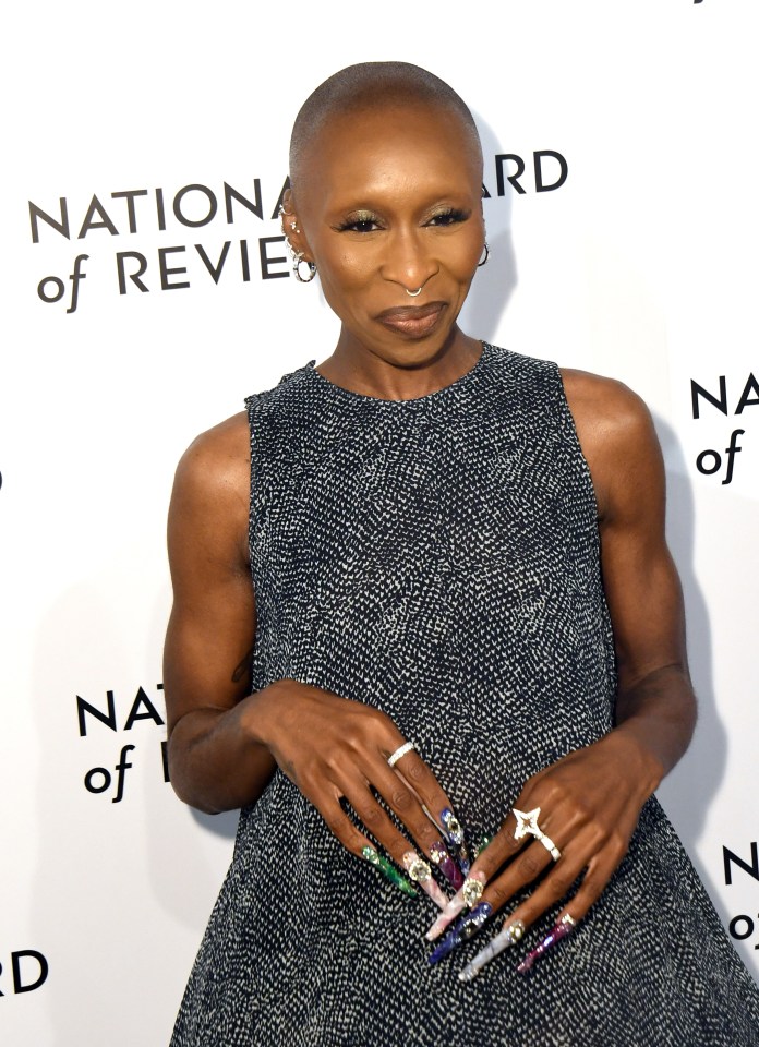 Cynthia Erivo at the National Board of Review Gala.