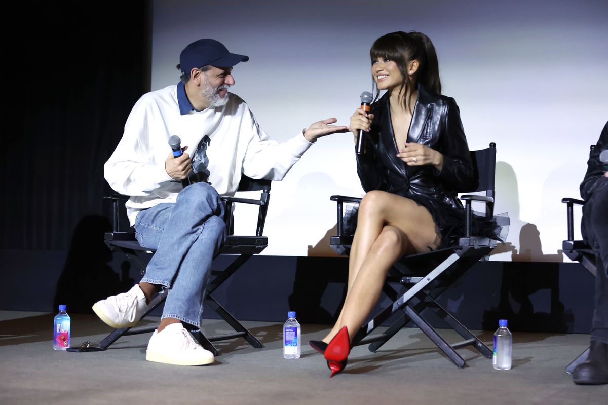 Luca Guadagnino and Zendaya