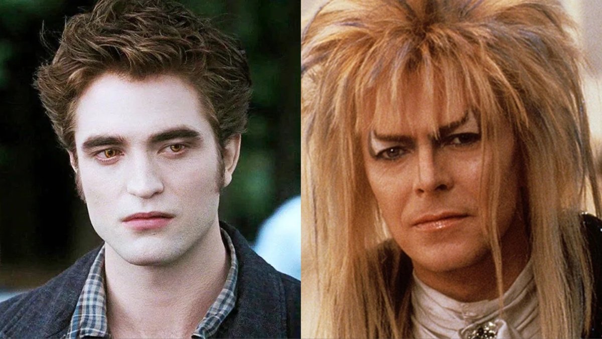 Robert Pattinson Twilight and Jareth Goblin King from Labyrinth