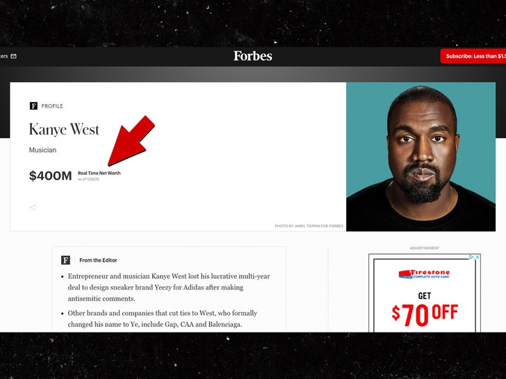 kanye west forbes real time net worth