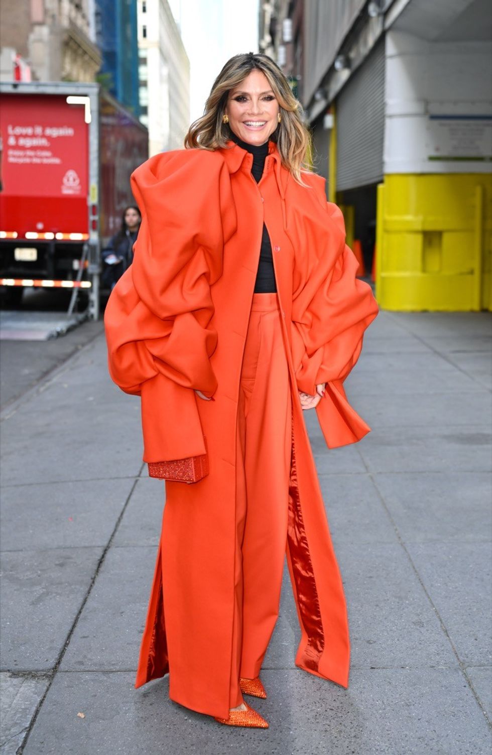 Heidi Klum is spotted out in NYC