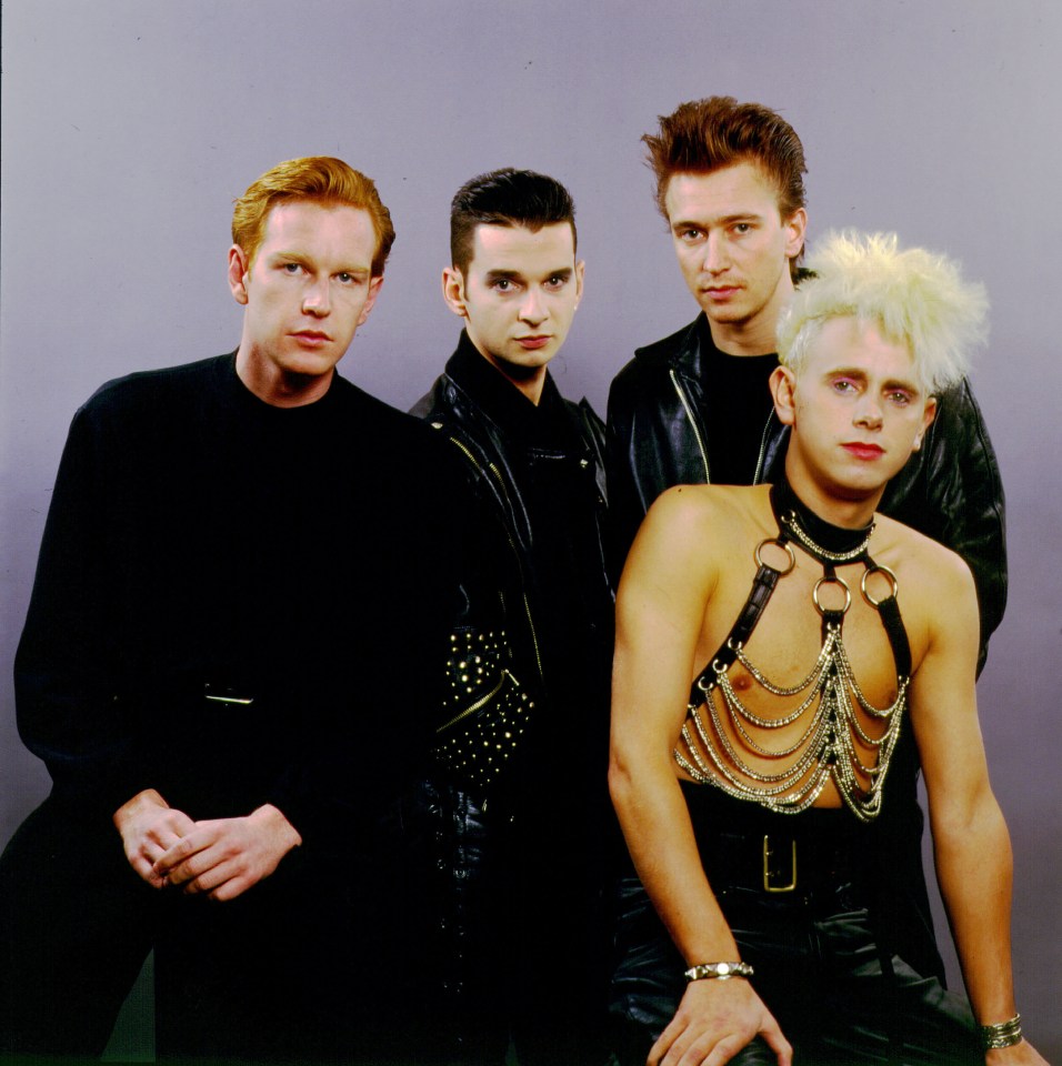 Depeche Mode band photo.