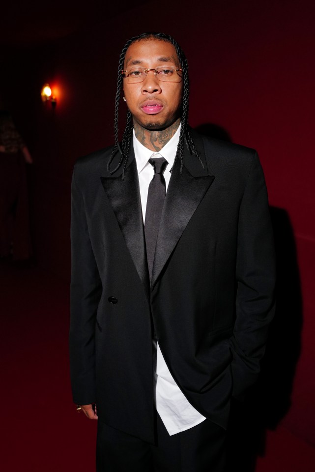 Tyga at the amfAR Cannes Gala.