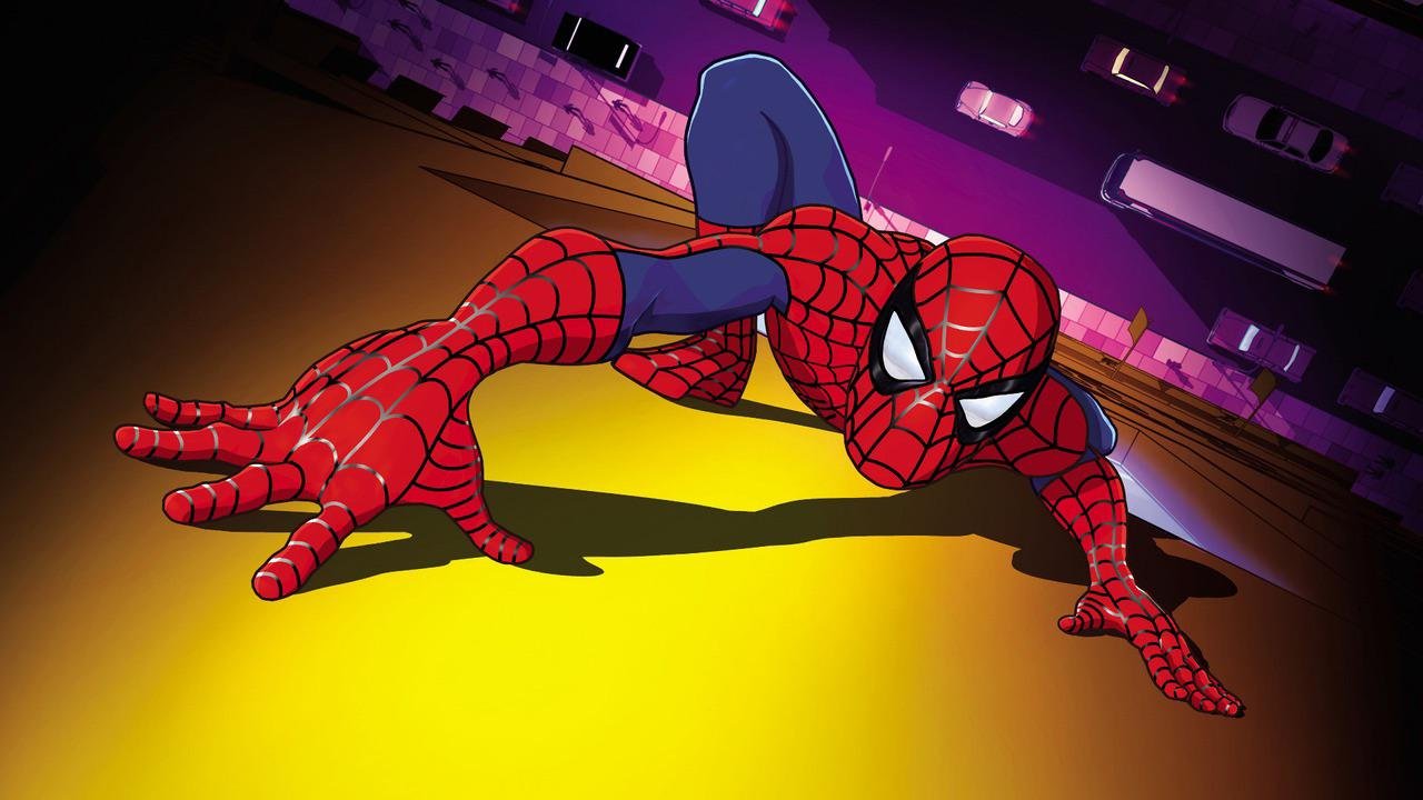 image of spider-man from the new animated series show 