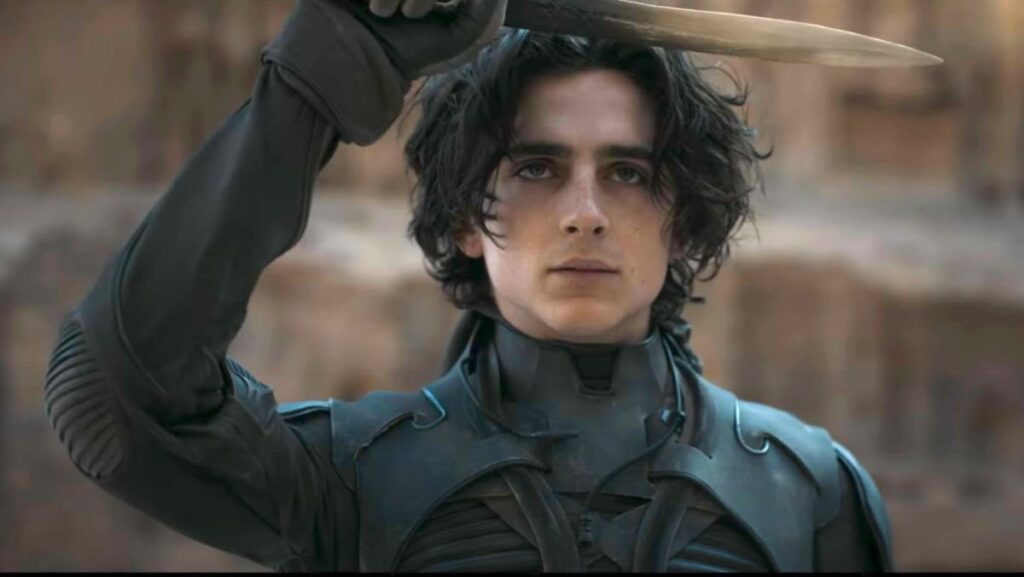 Dune Timothee Chalamet as Paul Atreides