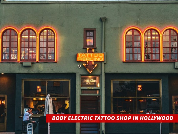 Body Electric Tattoo shop in Hollywood