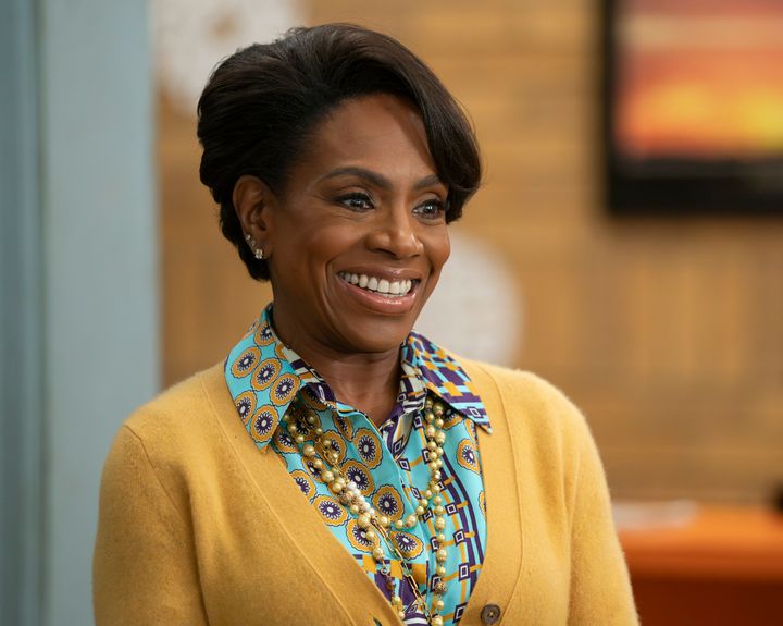 Ralph, who plays Barbara Howard in ABC's "Abbott Elementary," is shown in a promotional image. The sitcom was recently renewed for a fifth season.