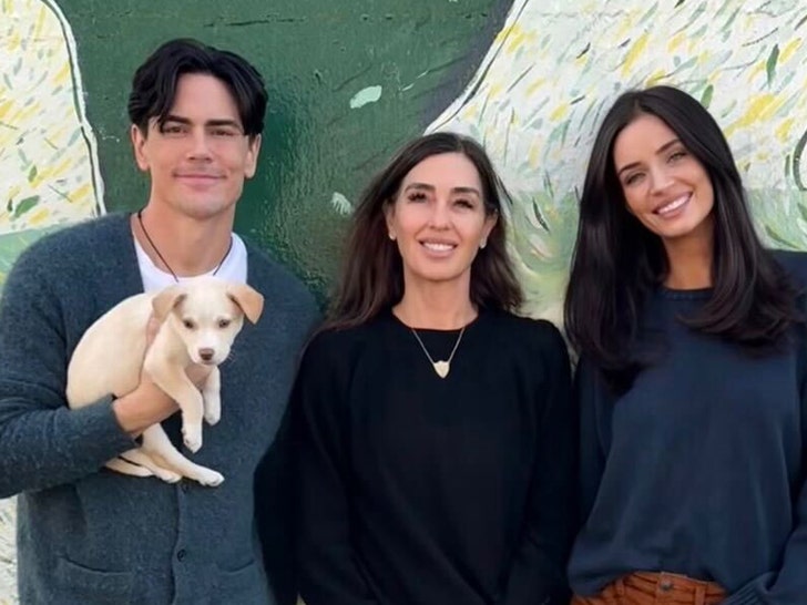 Tom Sandoval, Laura Labelle and Victoria Lee Robinson at the Labelle Foundation