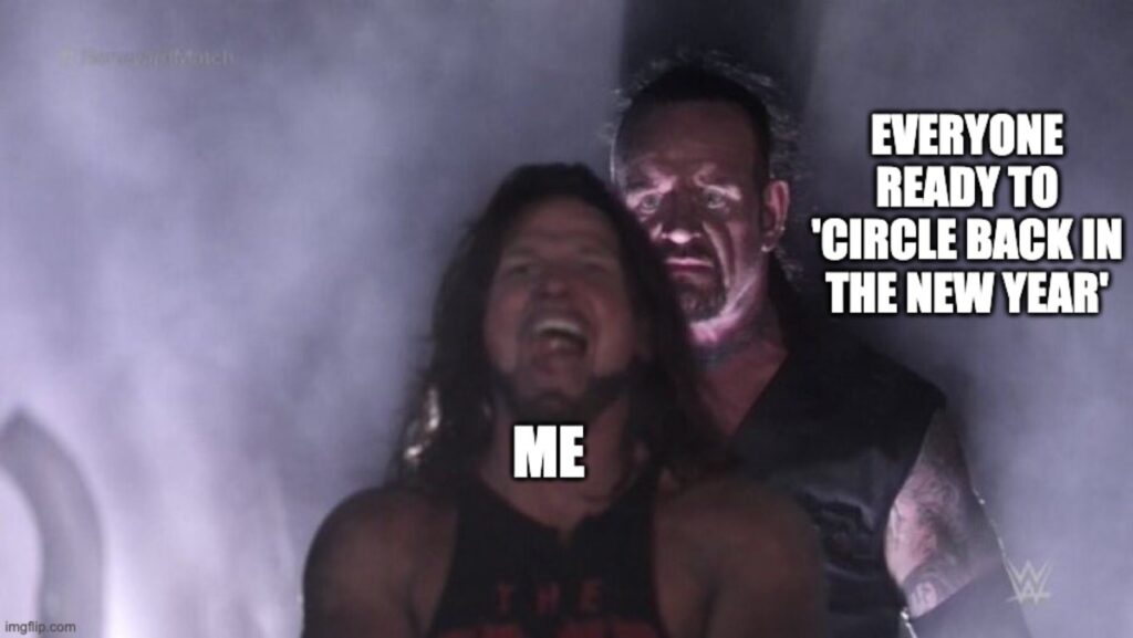 best 2025 meme of The Undertaker