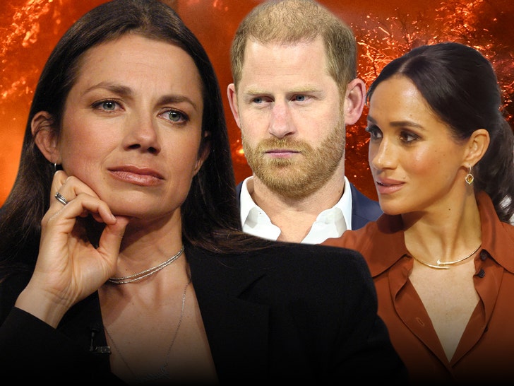 justine bateman prince harry and meghan markle