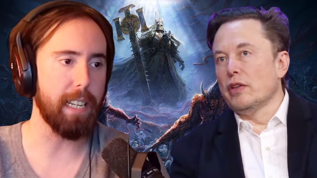 Asmongold accuses Elon Musk of account sharing to make people think he’s a “real gamer”