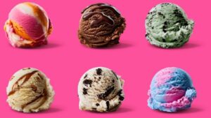 Baskin Robbins has been one of the leading ice cream shops since it opened in 1945.