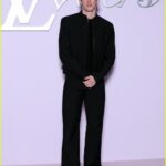 Callum Turner at the Louis Vuitton show