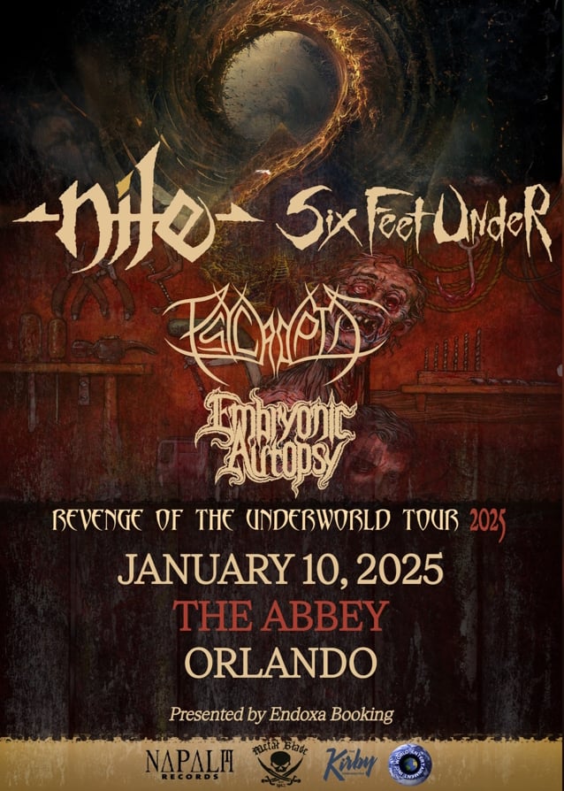 CHRIS BARNES Says SIX FEET UNDER's Concert In Orlando Was 'One Of The Top Five Greatest Shows/Performances' In His Life