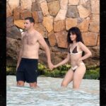 Camila Cabello Henry Junior Chalhoub kissing st barts