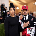 Kirsten Corley and Chance The Rapper attend The 2021 Met Gala Celebrating In America: A Lexicon Of Fashion - Arrivals