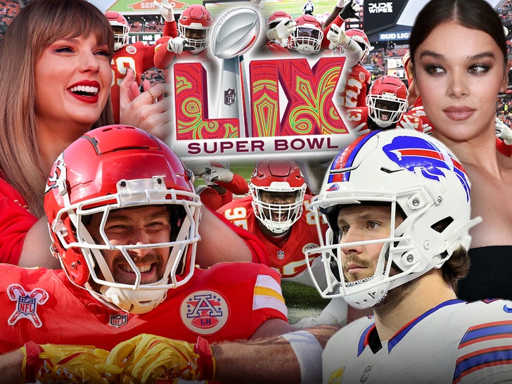 Chiefs, Taylor Swift Headed to Super Bowl taylor swift travis kelce Haille Steinfeld josh allen