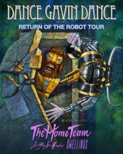 DANCE GAVIN DANCE Announces 'Return Of The Robot' North American Tour, BLABBERMOUTH.NET Presale