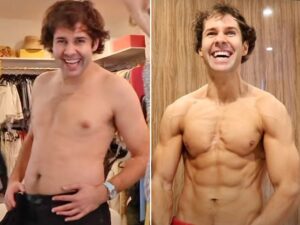 david dobrick muscles weight loss before and after split sub Youtube