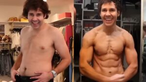 David Dobrik’s viral body transformation is so shocking that viewers think it’s “photoshopped”