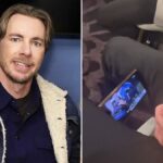 Dax Shepard Watched Lions Game While Attending Golden Globes