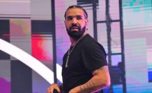 Drake performs in Atlanta, Georgia, in December 2022. On Wednesday, the rapper proceeded with a defamation suit against his record label, Universal Music Group.