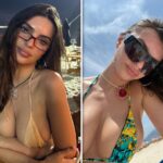 Emily Ratajkowski Heats Up Brazil