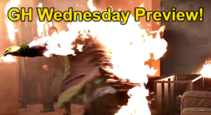 General Hospital Preview Wednesday, January 8: Michael’s Inferno, Chad Duell’s Fiery Fate