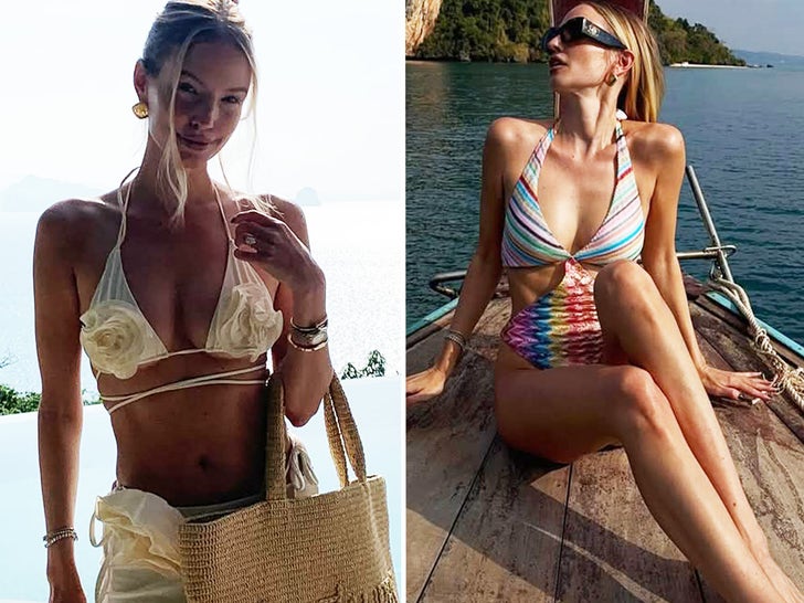 German Model Leonie Hanne Flaunts Sexy Bikini Bod On Vacay