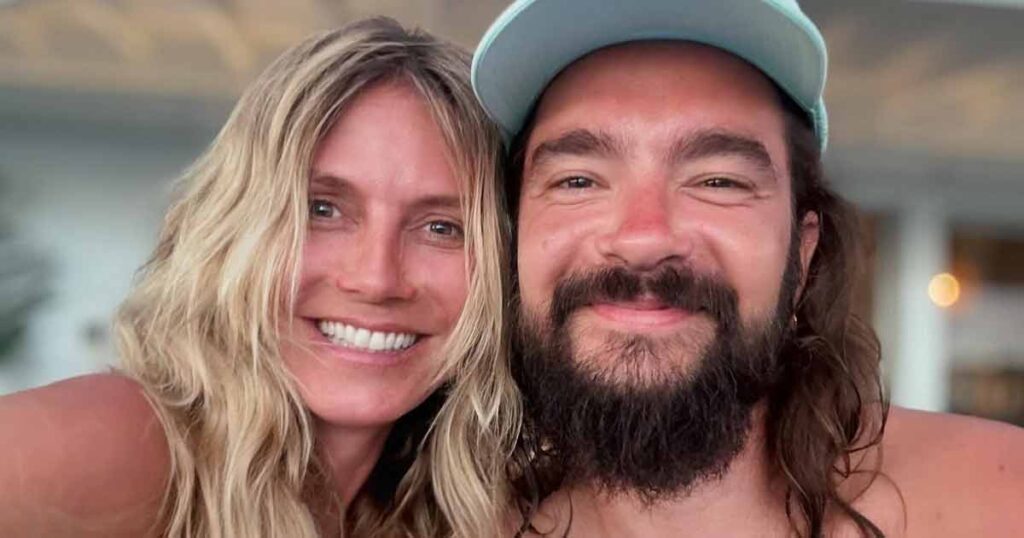 Heidi Klum Tom Kaulitz Beach PDA