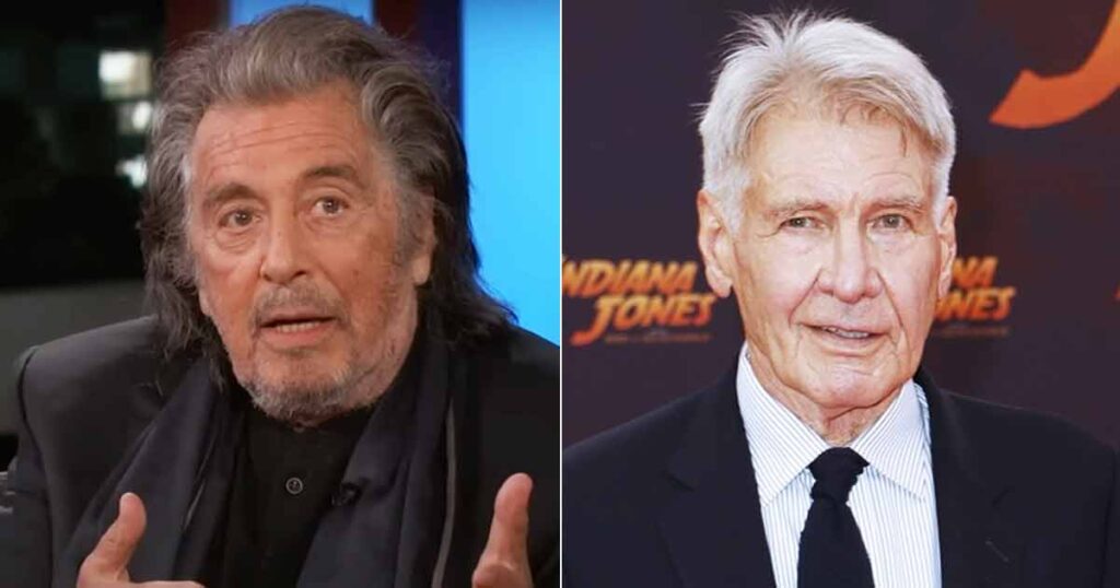 Here’s What Al Pacino Once Said About Giving Harrison Ford A Career