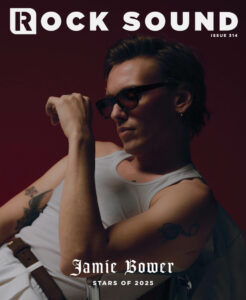 Jamie Bower Is On The Cover Of Rock Sound