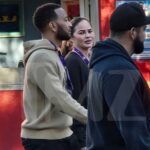 Chrissy Teigen and John Legend with their kids at legoland