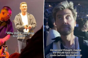 Justin Timberlake has surprising reaction to *NSYNC in concert crowd