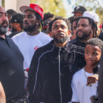 Kendrick Lamar music video shoot for