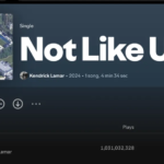 Not Like Us streams