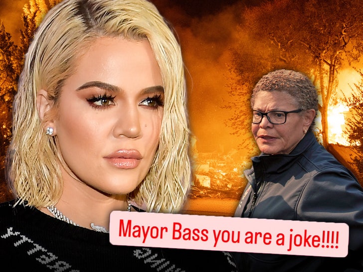 khloe kardashian karen bass fire main instagram getty