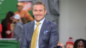 Kirk Herbstreit on the set of 'College Gameday.'